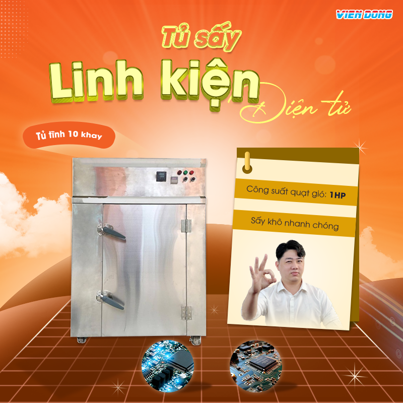 Tủ sấy linh kiện điện tử