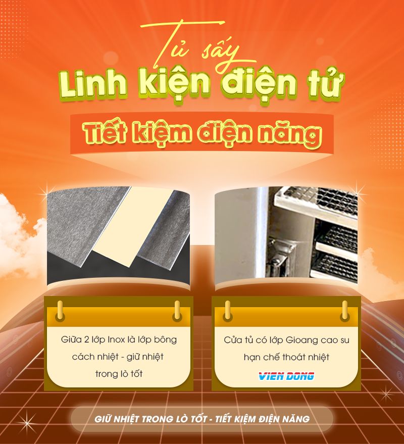 Tủ sấy linh kiện điện tử