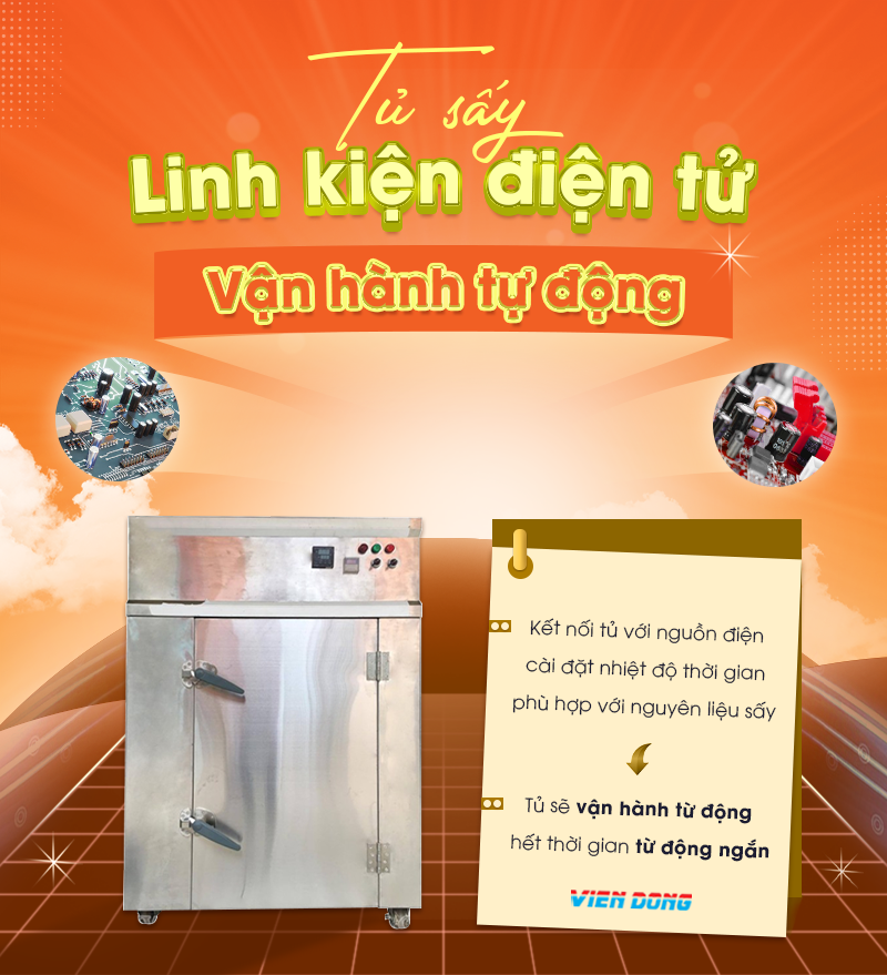 Tủ sấy linh kiện điện tử