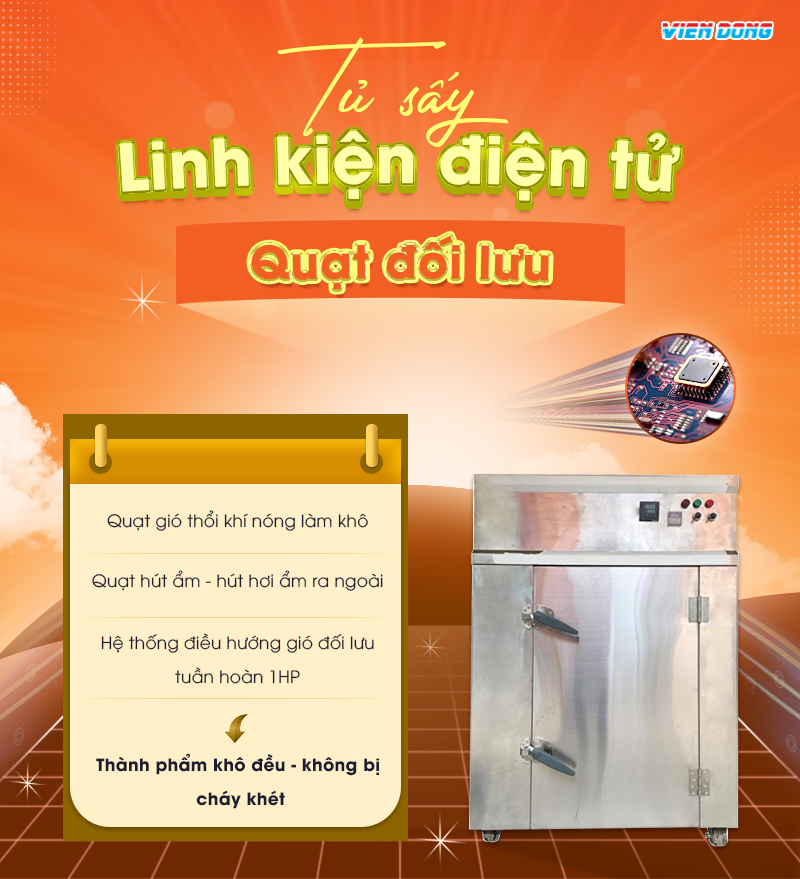 Tủ sấy linh kiện điện tử