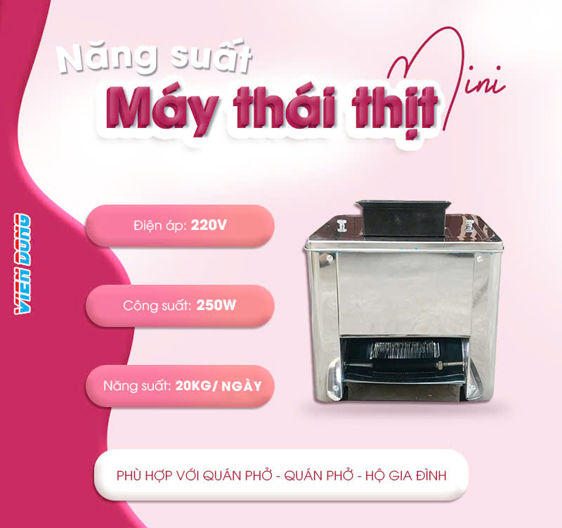 giá máy cắt thịt