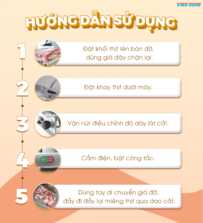 máy cắt thịt chín