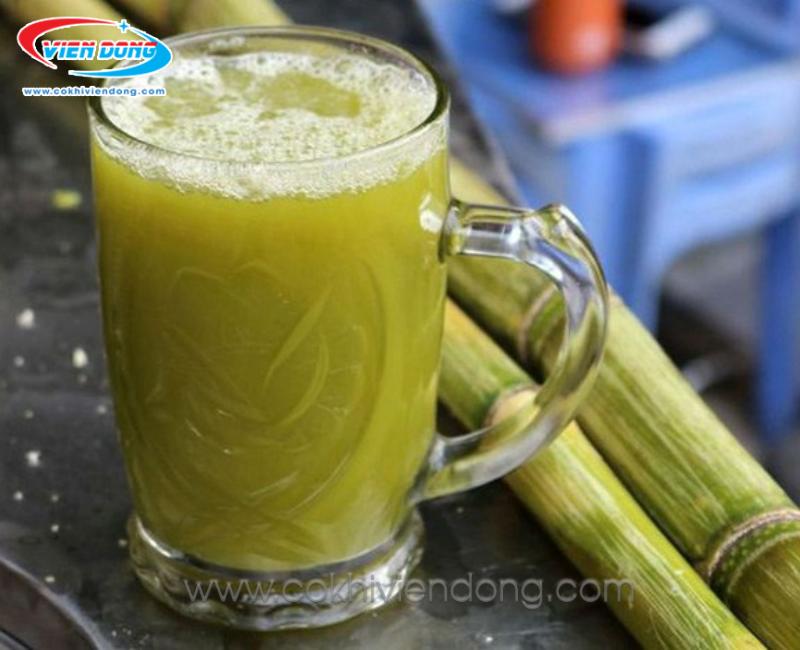xe nước mía tạo bọt