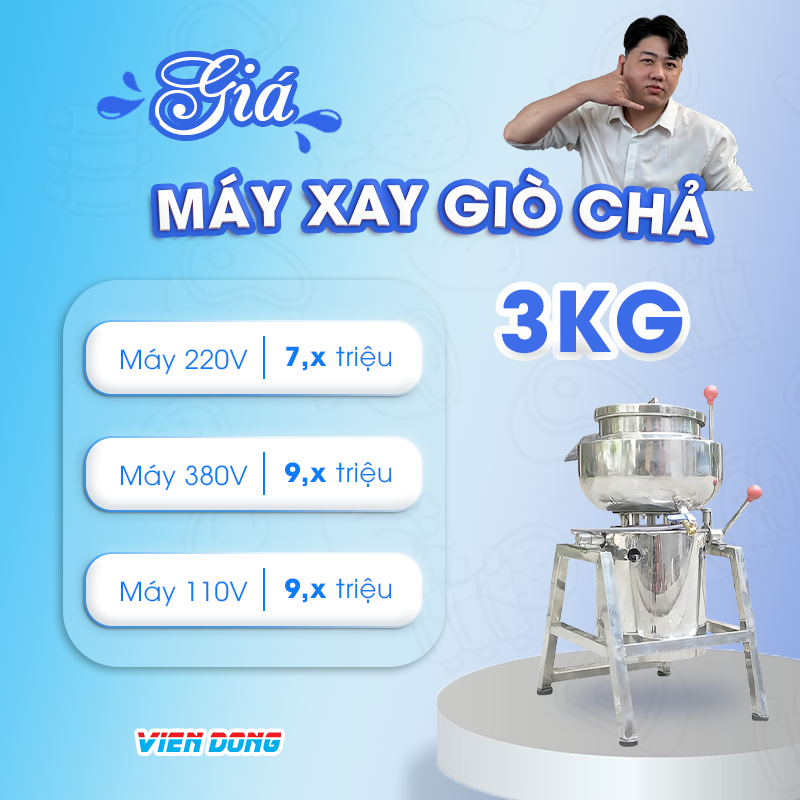 Máy xay giò chả 