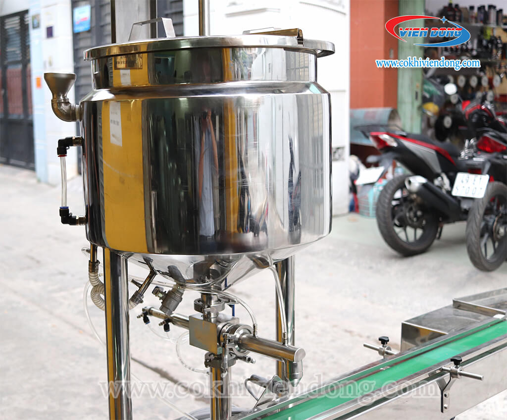 Máy chiết rót bán tự động Máy chiết rót bán tự động