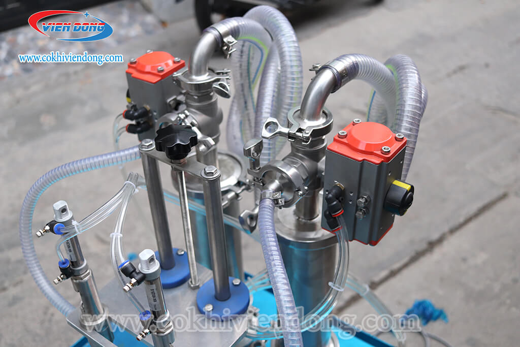 Máy chiết rót chất lỏng 2 vòi