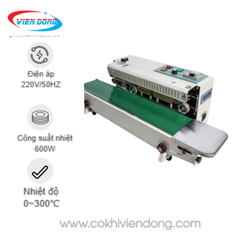 Máy hàn miệng túi INOX FR 900