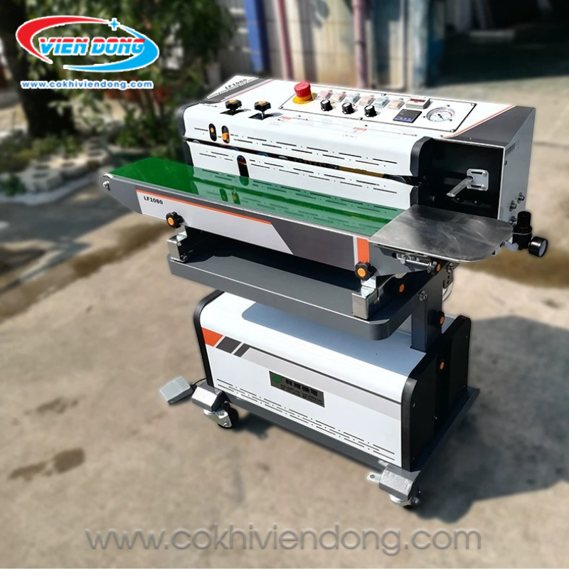 Máy hàn miệng túi dập chân 