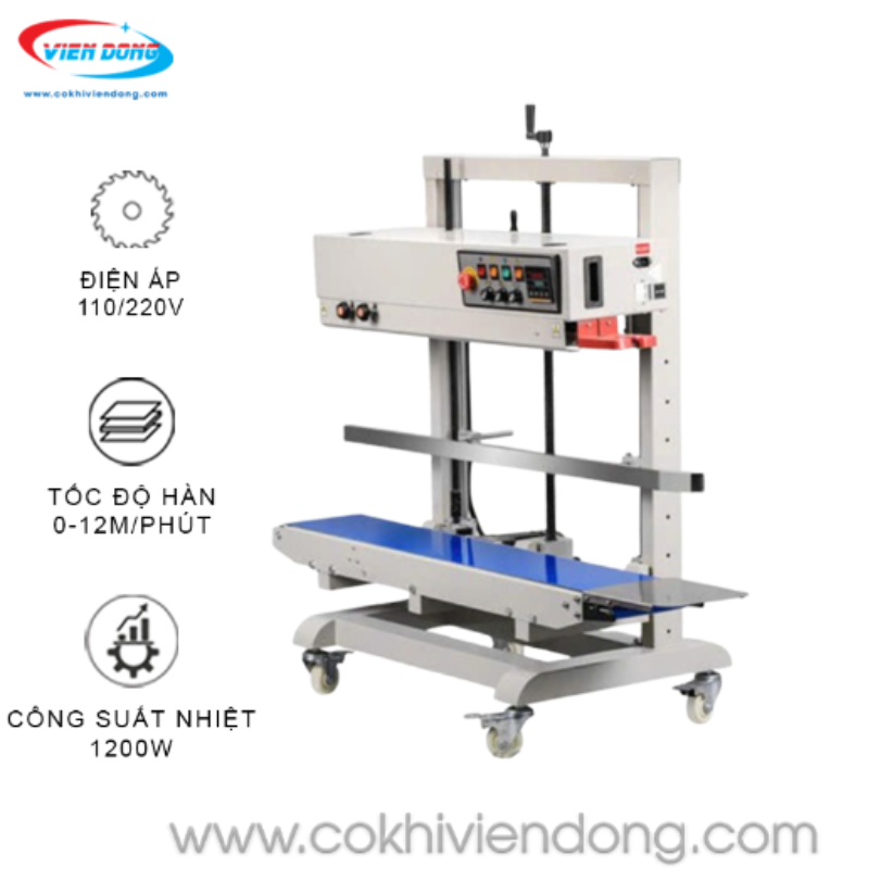 Máy hàn miệng túi INOX FR 1100