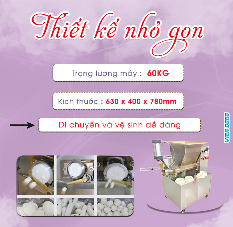 Máy chia nhân bánh trung thu Máy chia nhân bánh trung thu