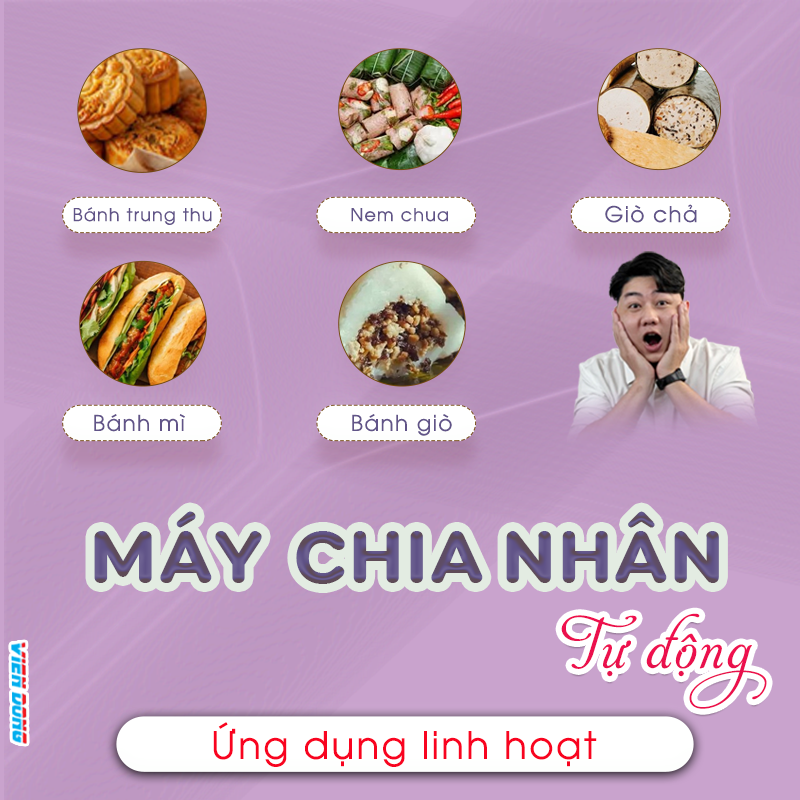 Máy chia nhân bánh trung thu Máy chia nhân bánh trung thu