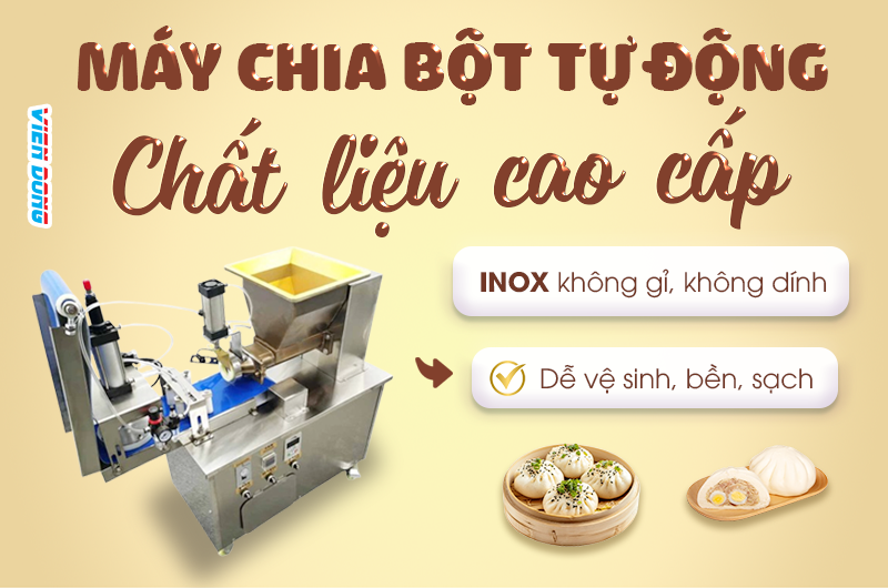 Máy chia bột vo tròn tự động