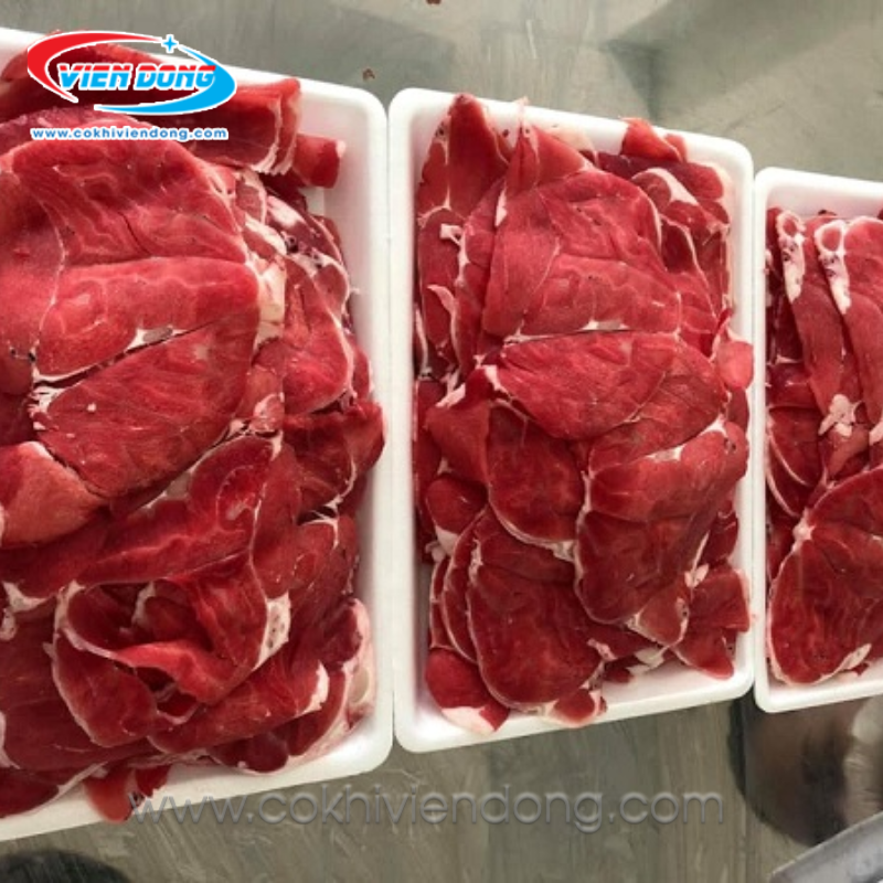 máy cắt thịt lát mỏng