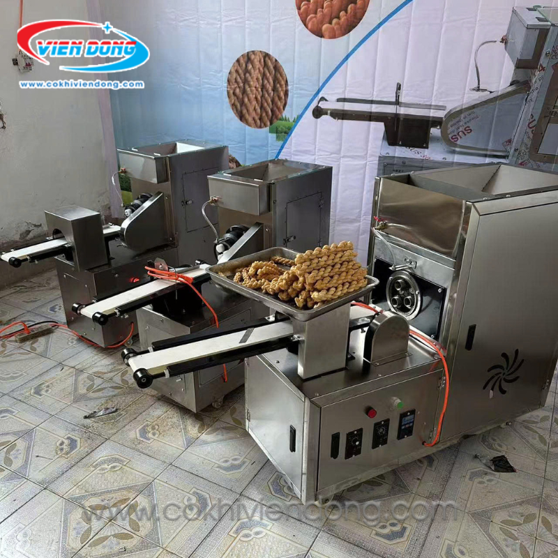 Máy làm quẩy xoắn