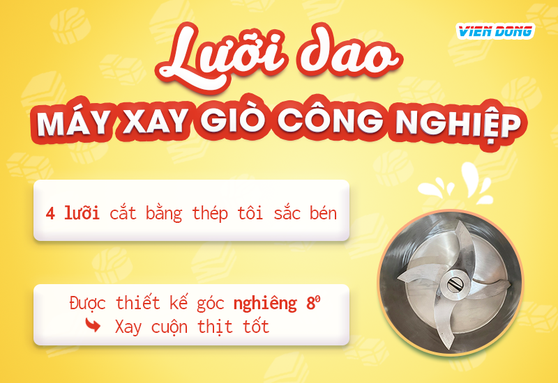 máy xay giò công nghiệp