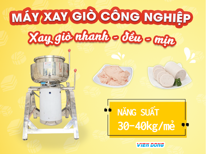 máy xay giò công nghiệp