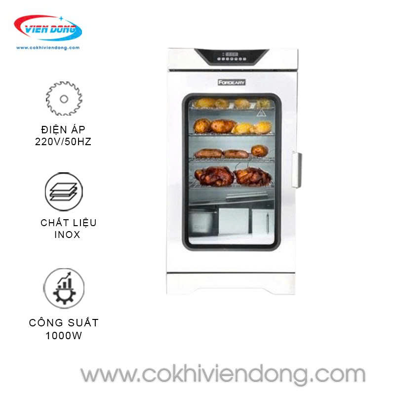 TỦ XÔNG KHÓI XÚC XÍCH MINI