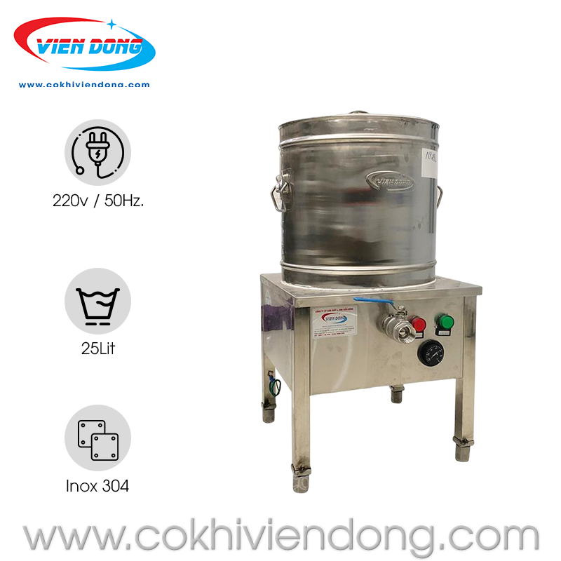 Nồi nấu phở VD 25 lít