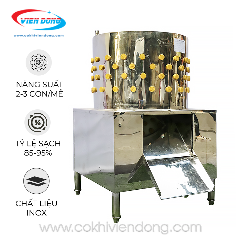 Máy vặt lông gà vịt VD 55