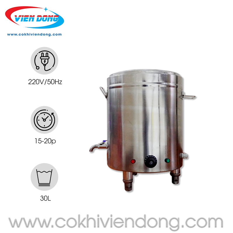 Nồi nấu phở mâm nhiệt 30 lít