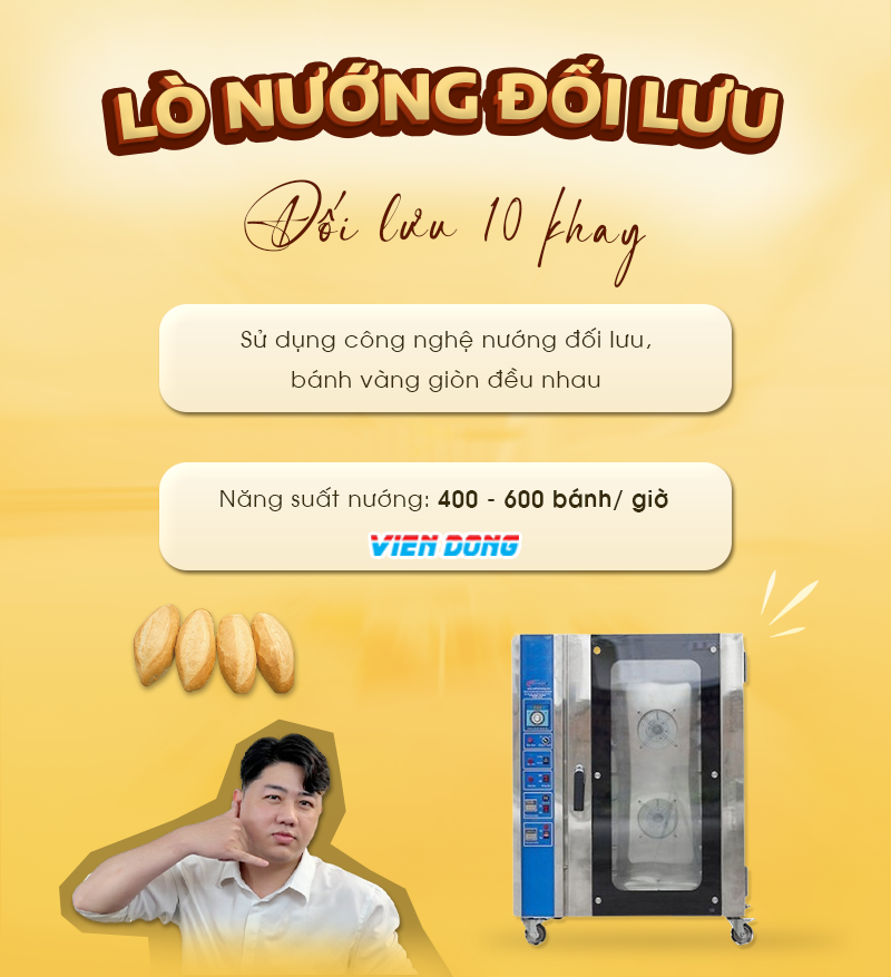 lò nướng bánh mì đối lưu