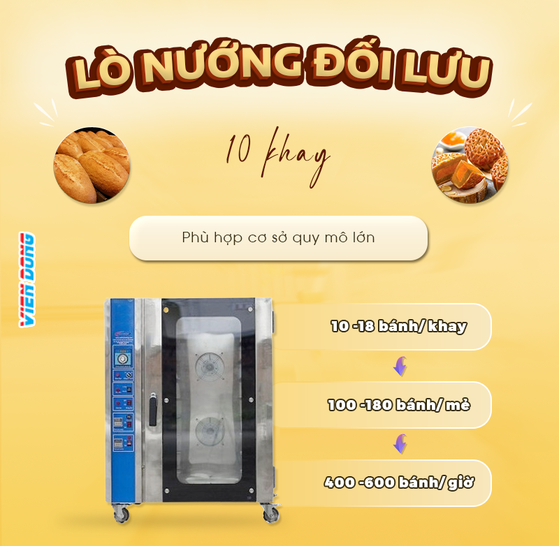 lò nướng bánh mì đối lưu