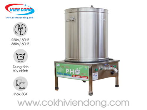 Nồi nấu phở tủ điện 25 lít