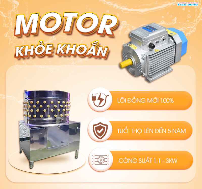 máy nhổ lông gà