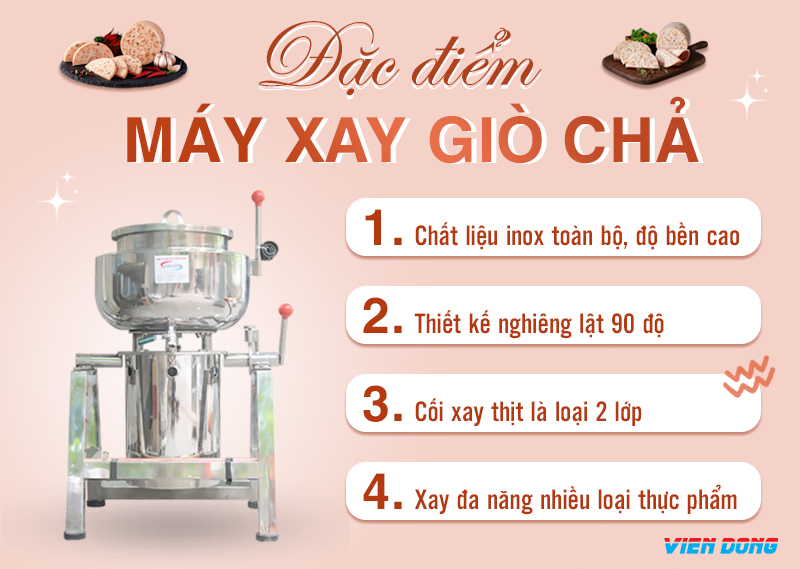 máy xay giò chả Viễn Đông máy xay giò chả Viễn Đông