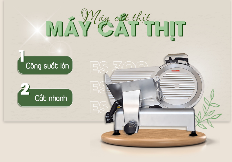 máy thái thịt bò tái