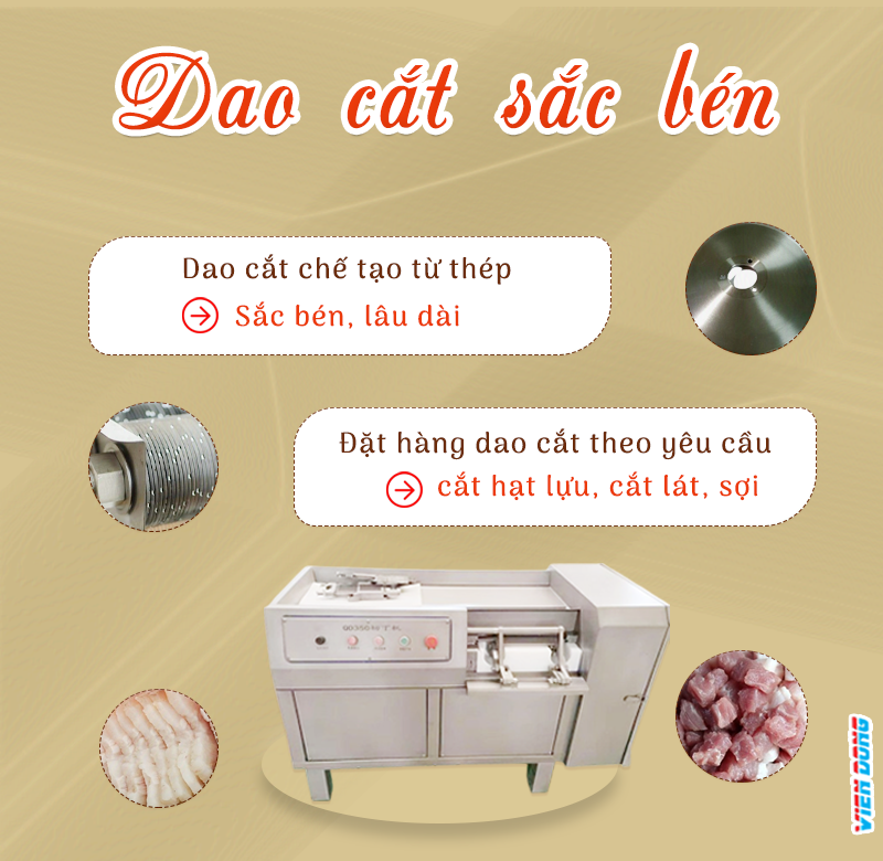 máy cắt thịt đông lạnh