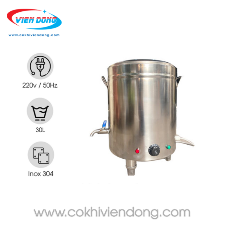 Nồi nấu phở mâm nhiệt 30 lít