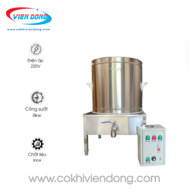 Nồi nấu phở tủ điện 100 lít