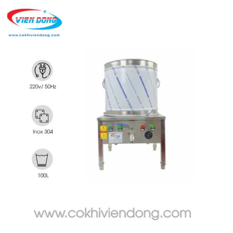Nồi nấu phở VD 100 lít