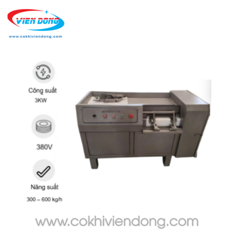 Máy cắt thịt hạt lựu đông lạnh