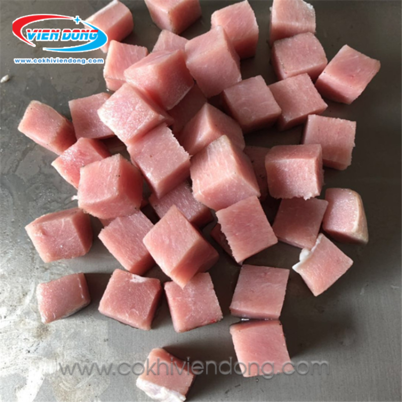 máy cắt thịt hạt lựu