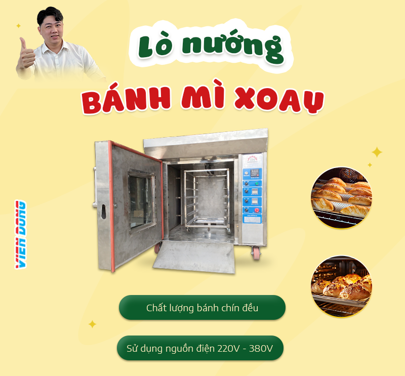 lò nướng bánh mì 16 khay