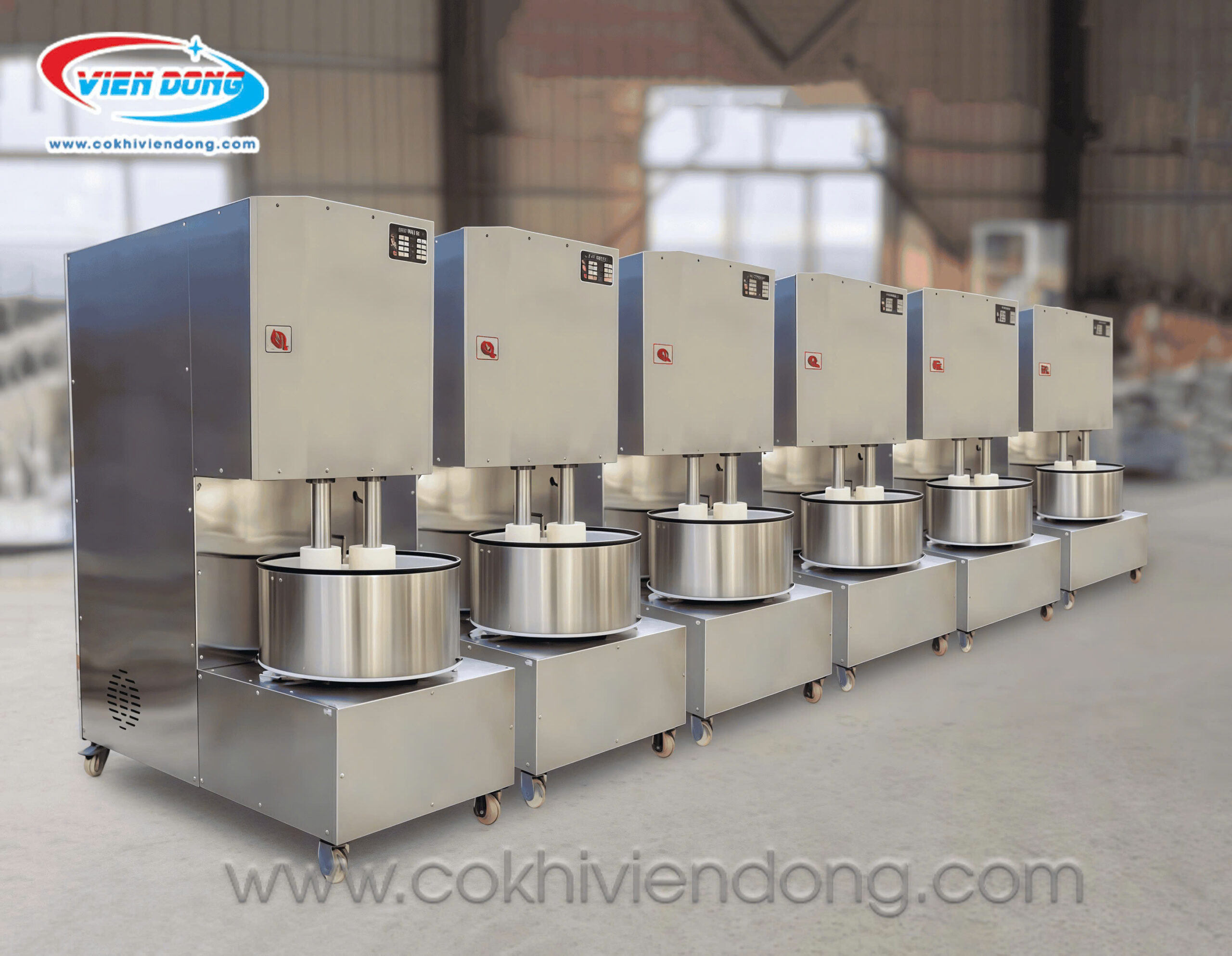 máy giã chả mực