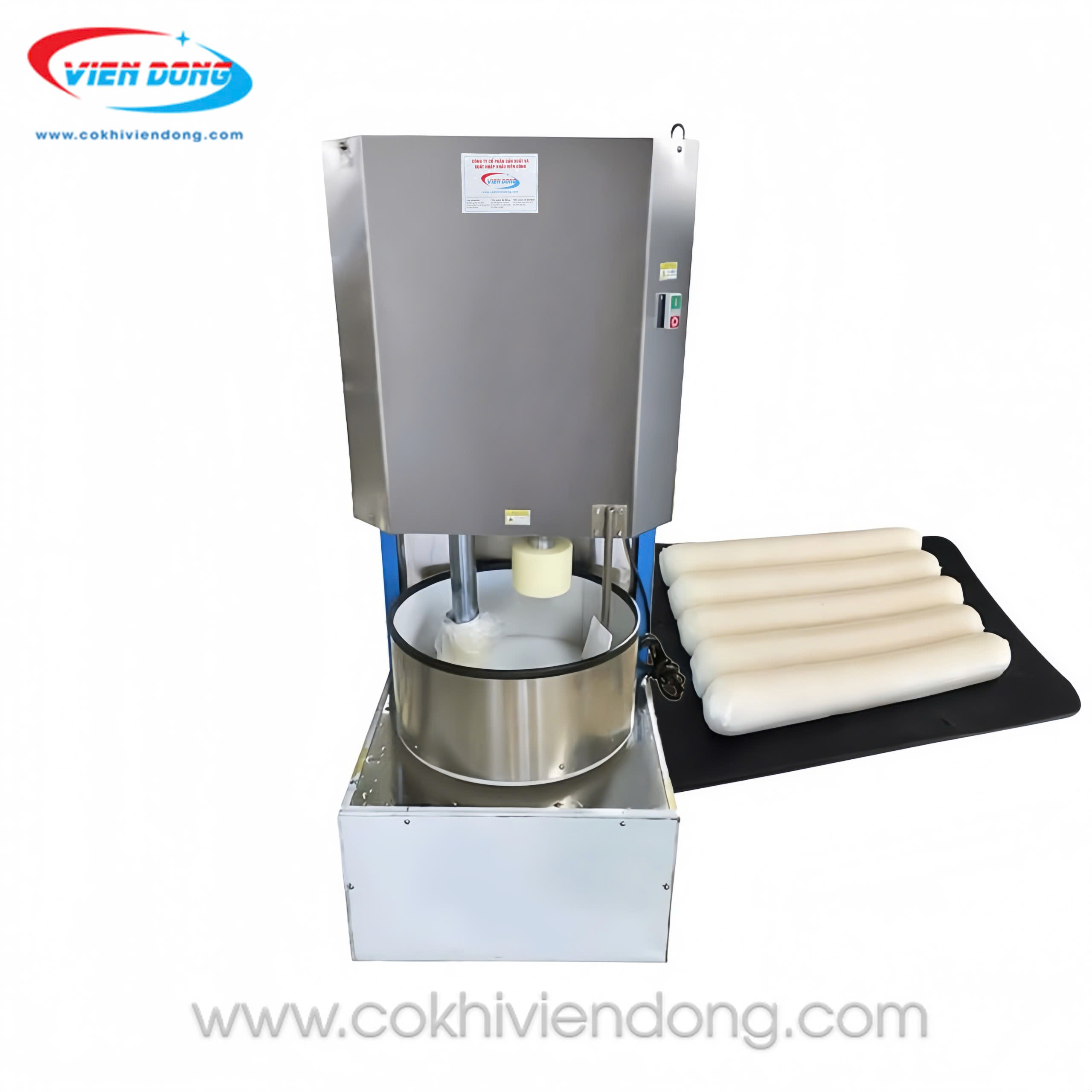 máy giã chả mực