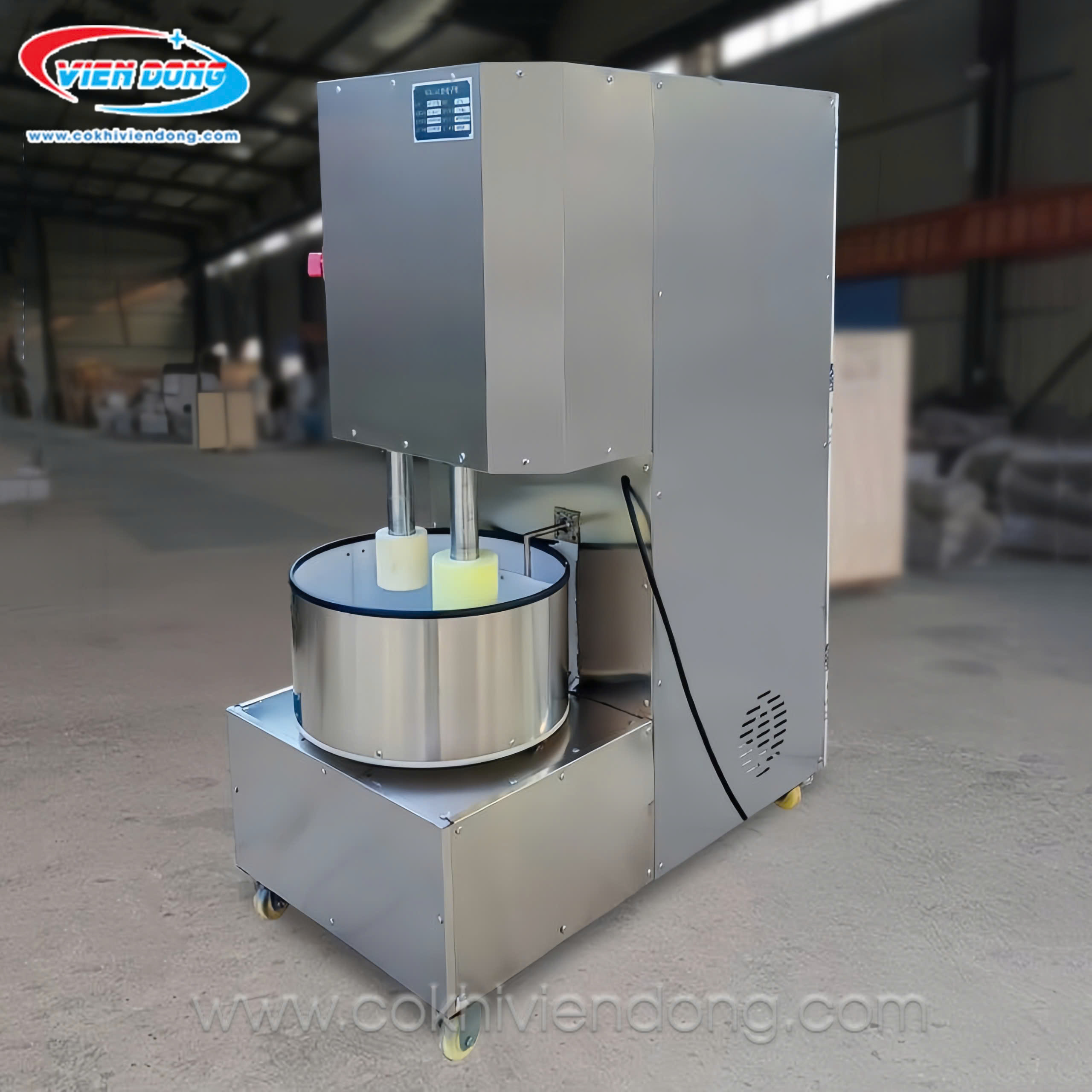 máy giã chả mực