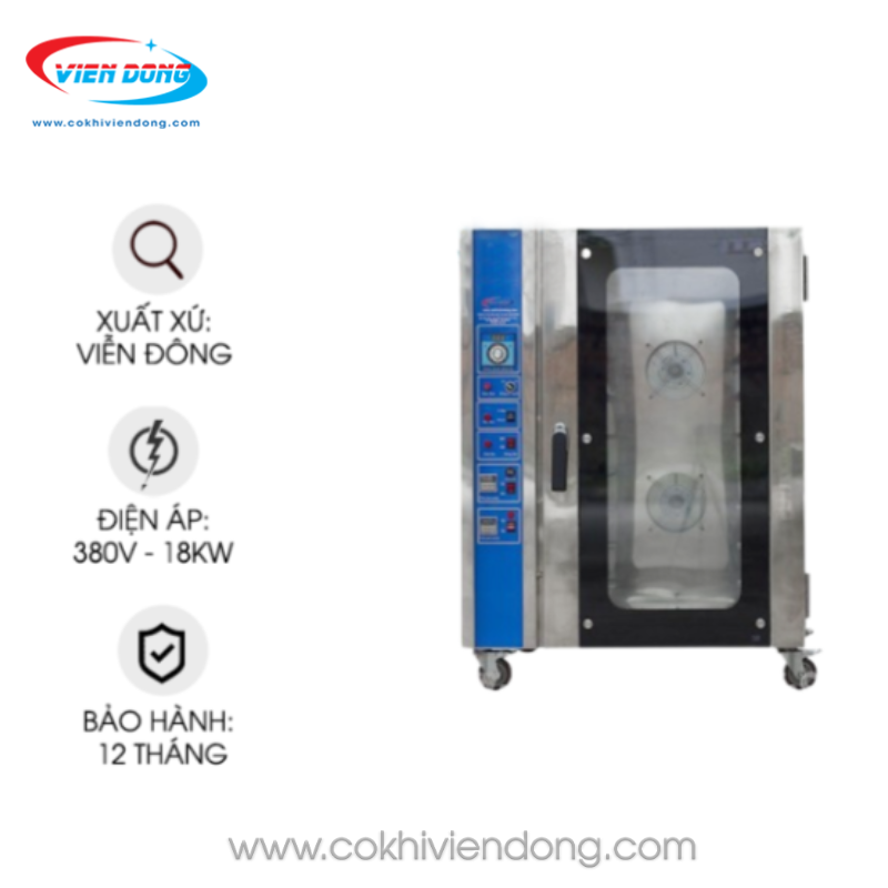 Lò nướng bánh mì đối lưu 10 VN