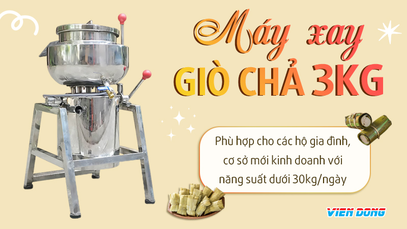 máy xay giò chả loại nhỏ