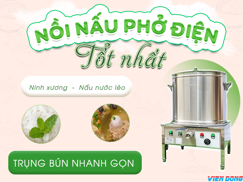 nồi nấu phở 120 lít