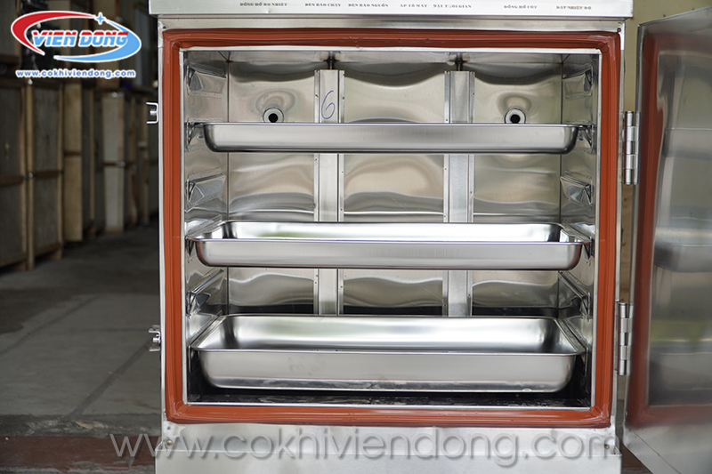 tủ nấu cơm inox