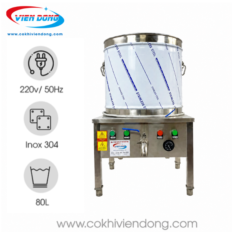 Nồi nấu phở VD 80L