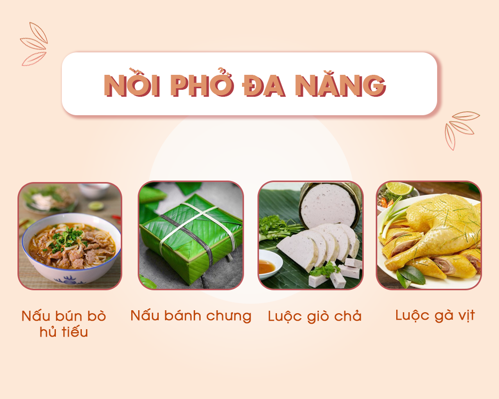 nồi nấu phở điện