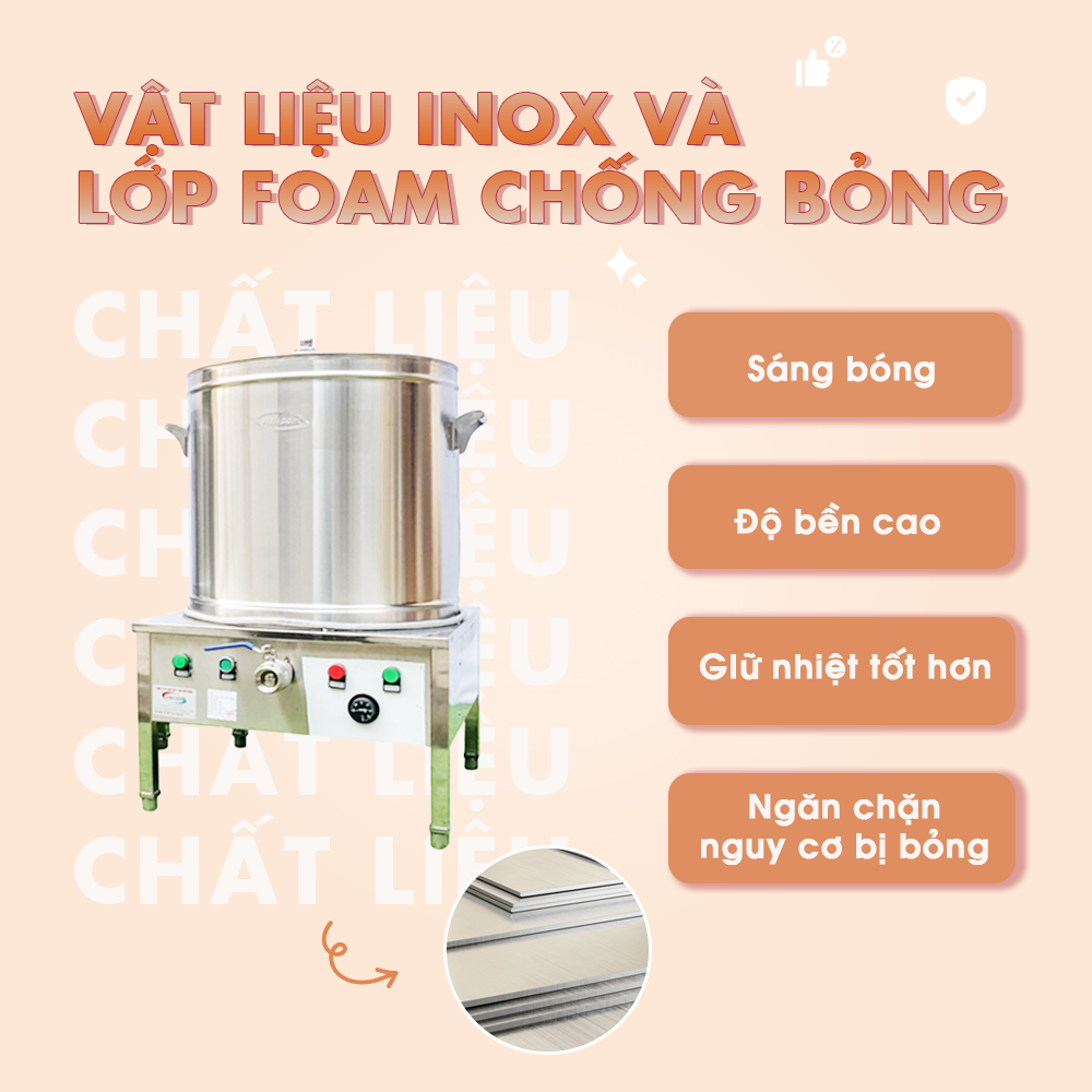 nồi nấu nước dùng inox