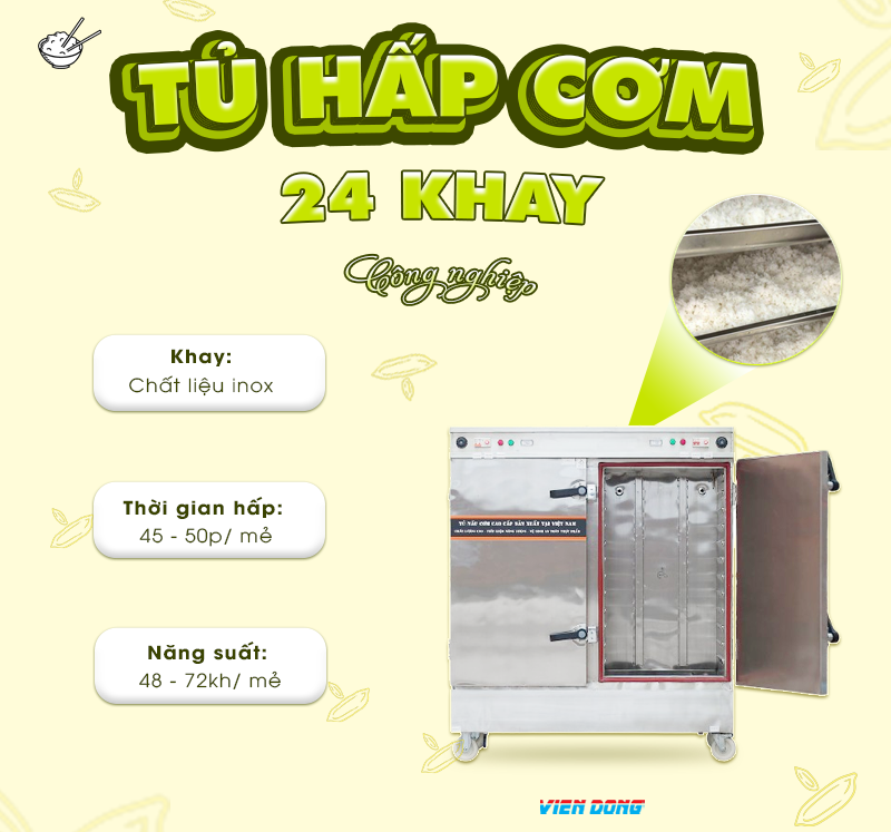 tủ nấu cơm điện công nghiệp