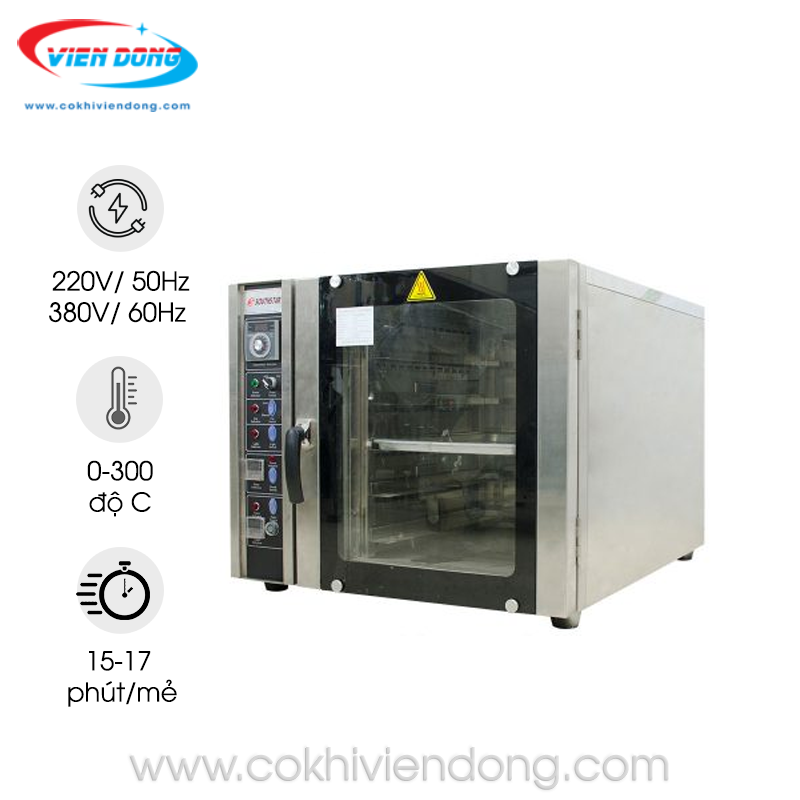 Lò nướng bánh mì đối lưu 5 khay Southstar